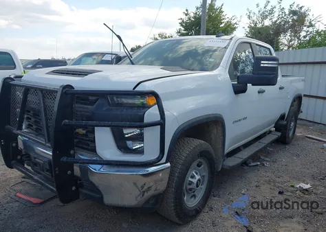 2021 Chevrolet Silverado 2500Hd 4Wd Standard Bed Wt из США, поврежденный, VIN 1GC1YLE78MF257530